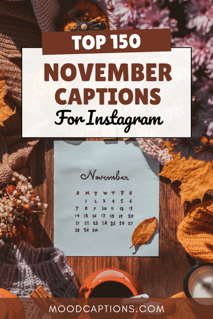 150+ November Captions to Welcome Cozy, Thankful & Festive Vibes – Image 5