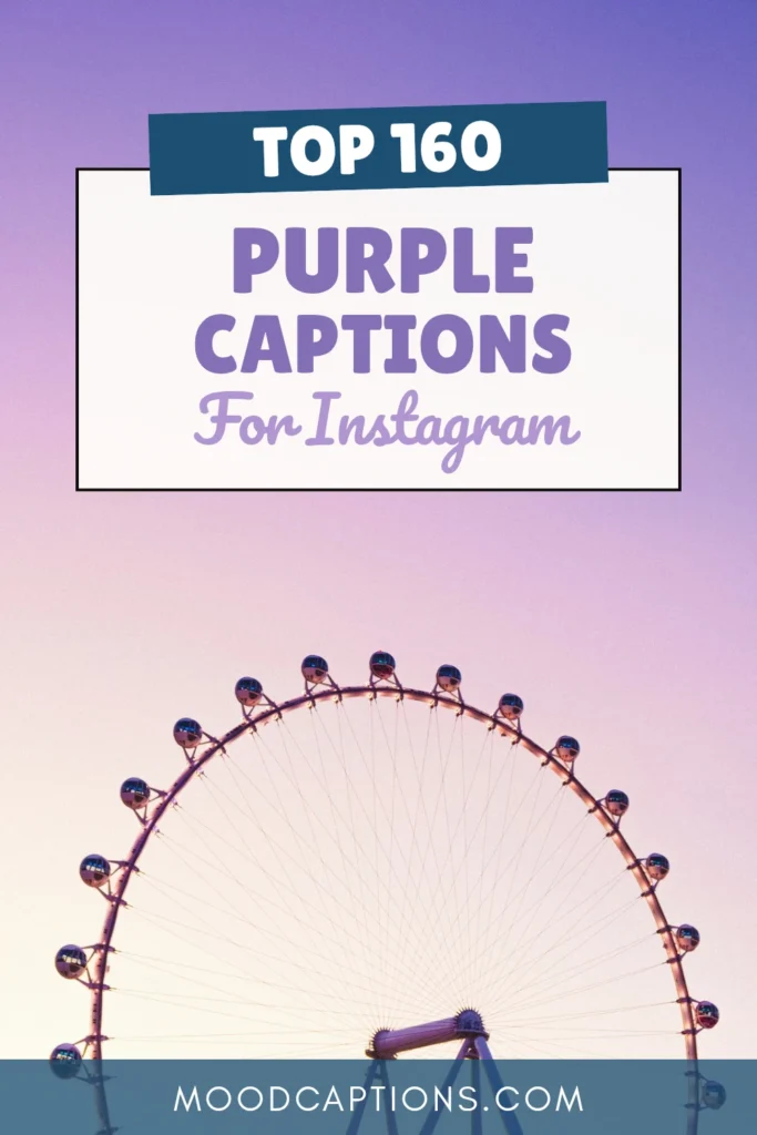 160+ Purple Captions for Aesthetic, Royal & Lavender Feeds – Image 5