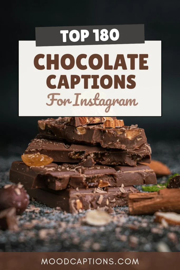 180+ Chocolate Captions for Every Sweet Tooth & Dessert Lover – Image 5