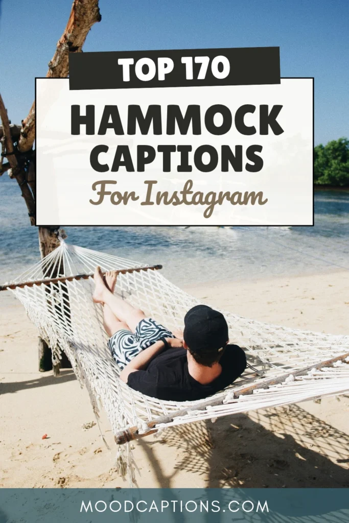 170+ Hammock Captions for Relaxation & Vacation Feels – Image 5