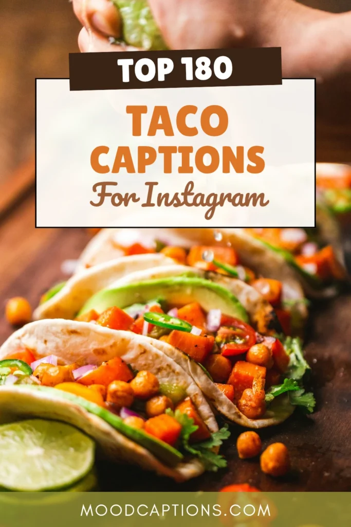 180+ Taco Captions for Every Foodie & Mexican Food Lover – Image 5