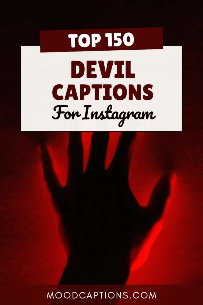 150+ Devil Captions for Spooky, Sassy & Fiery Feeds – Image 5