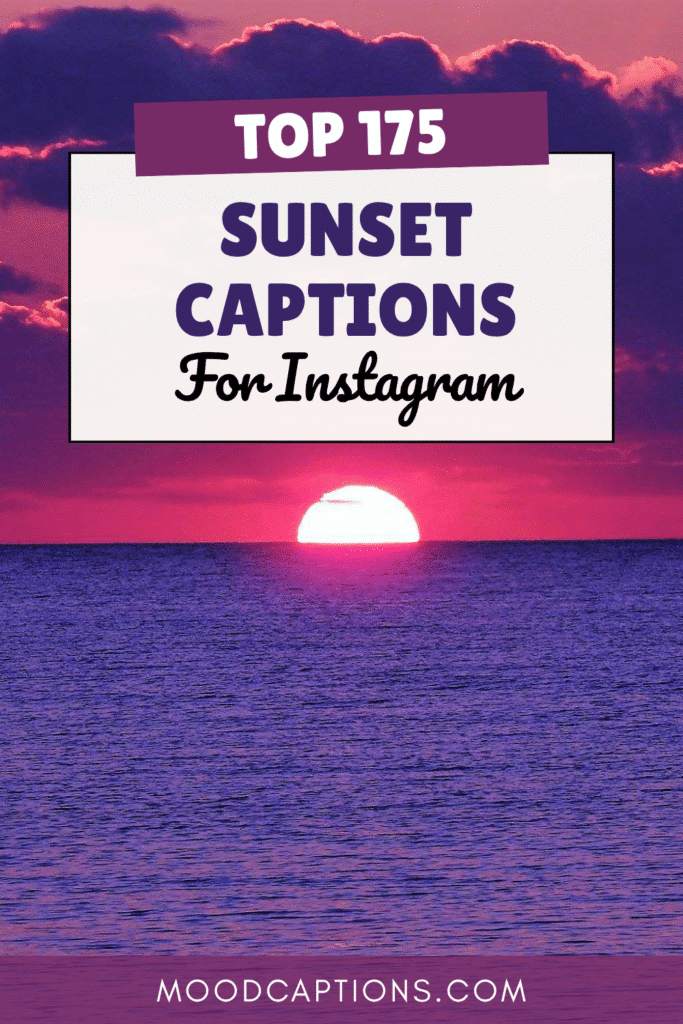 175+ Sunset Captions for Breathtaking Evening Skies – Image 5