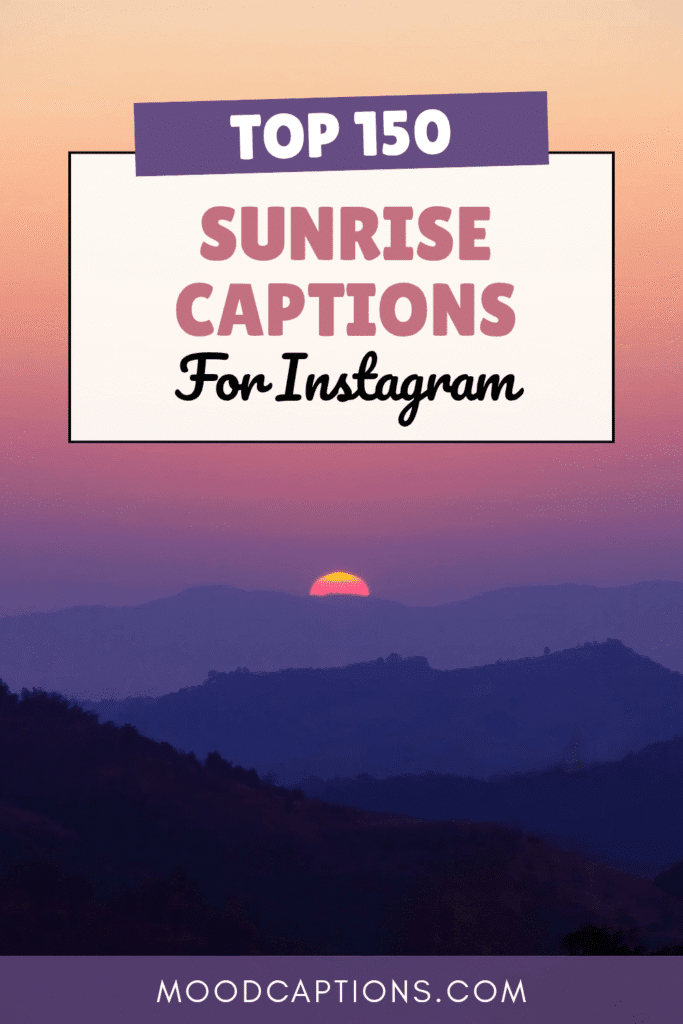 150+ Sunrise Captions for Early Morning Beauty & Peace – Image 5