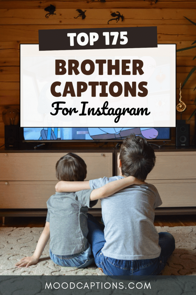 175+ Brother Captions That Show Love, Sibling Bond & Fun – Image 1